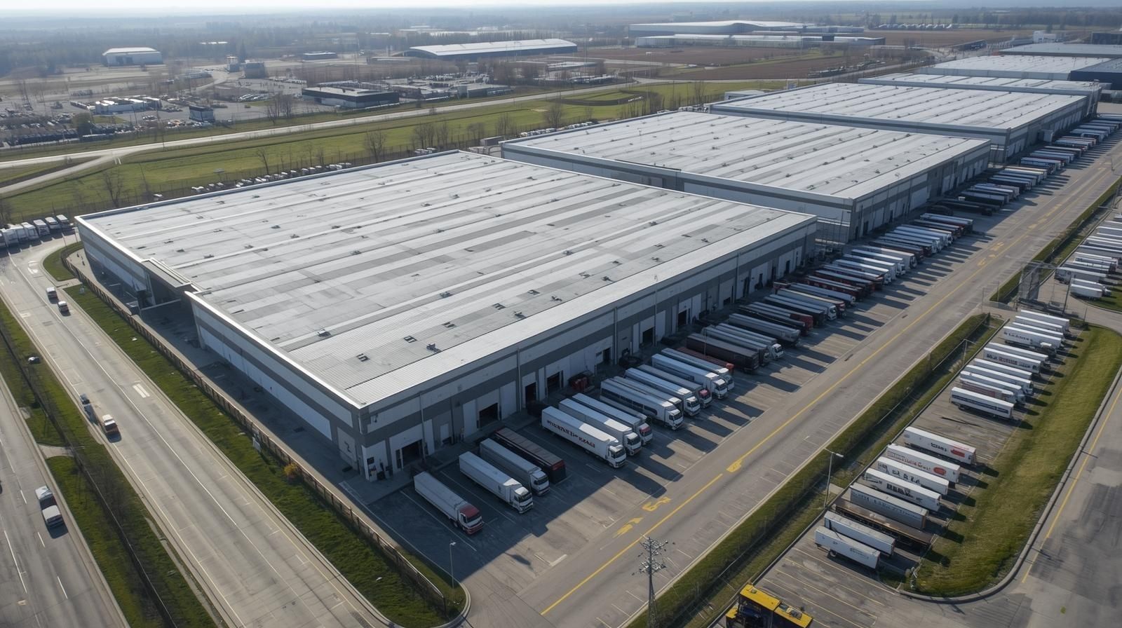 Large enterprise logistics facility