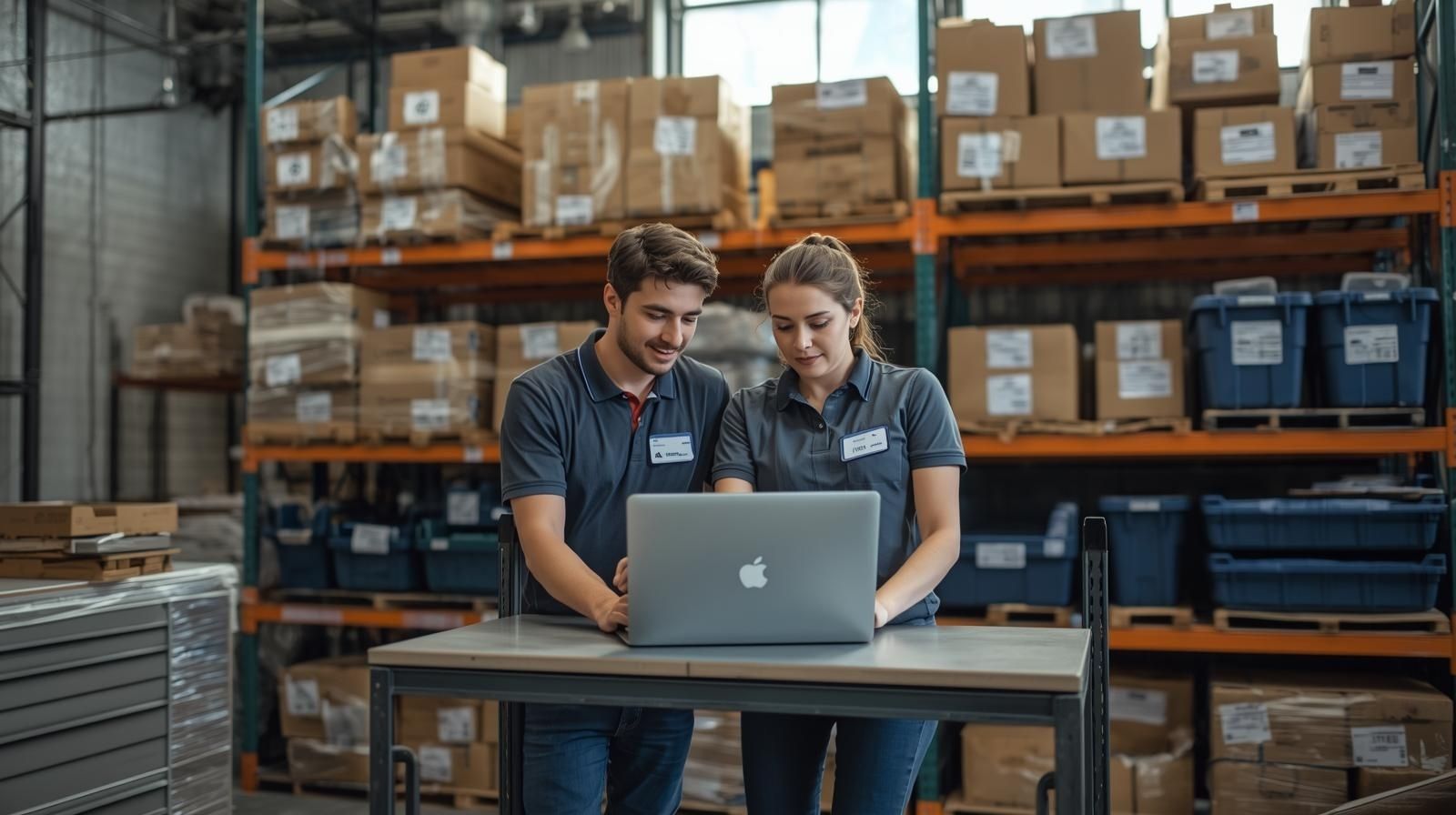 Small to mid-sized organisation warehouse team using DGXprt